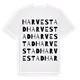 Harvestad ordlek t-shirt