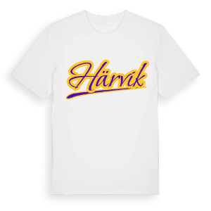 Härvik baseball t-shirt – ekologisk bomull t-shirt från Pinshirt