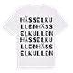 Hässelkullen ordlek t-shirt