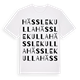 Hässlekulla ordlek t-shirt