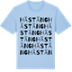 Blue Soul t-shirt med Hästäng ordlek t-shirt