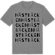Mid Heather Gray t-shirt med Hästbäcken ordlek t-shirt