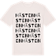 Vintage White t-shirt med Hästen ordlek t-shirt