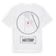White t-shirt med Hattorp t-shirt