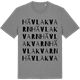 Mid Heather Gray t-shirt med Hävla kvarn ordlek t-shirt