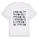 Hedaslätt ordlek t-shirt
