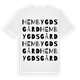 Hembygdsgård ordlek t-shirt