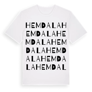 Hemdala ordlek t-shirt – ekologisk bomull t-shirt från Pinshirt