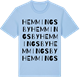 Blue Soul t-shirt med Hemmingsby ordlek t-shirt
