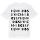 Hemmingsby ordlek t-shirt