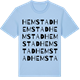 Blue Soul t-shirt med Hemstad ordlek t-shirt