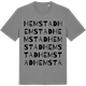 Mid Heather Gray t-shirt med Hemstad ordlek t-shirt