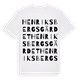 Henriksbergsgärdet ordlek t-shirt