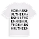Hermanshult ordlek t-shirt