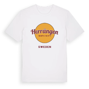 Herrängen cirkel t-shirt – ekologisk bomull t-shirt från Pinshirt