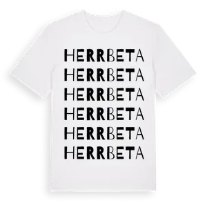 Herrbeta ordlek t-shirt – ekologisk bomull t-shirt från Pinshirt