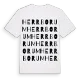 Herrborum ordlek t-shirt