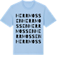 Blue Soul t-shirt med Herrmossen ordlek t-shirt