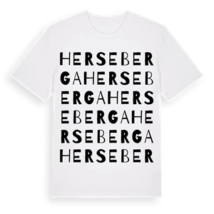 Herseberga ordlek t-shirt – ekologisk bomull t-shirt från Pinshirt