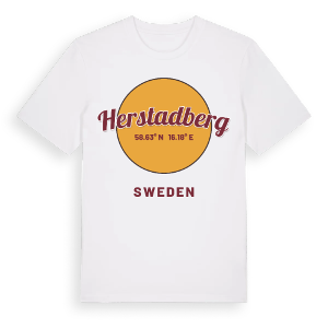 Herstadberg cirkel t-shirt – ekologisk bomull t-shirt från Pinshirt