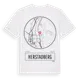 White t-shirt med Herstadberg t-shirt