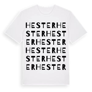 Hester ordlek t-shirt – ekologisk bomull t-shirt från Pinshirt