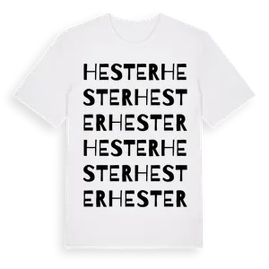 Hester ordlek t-shirt – ekologisk bomull t-shirt från Pinshirt