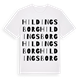 Hildingsborg ordlek t-shirt