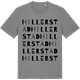 Mid Heather Gray t-shirt med Hillerstad ordlek t-shirt