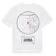 White t-shirt med Himna t-shirt