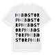 Hindstorp ordlek t-shirt