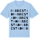 Blue Soul t-shirt med Hinnestad ordlek t-shirt