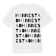 Hinnestad ordlek t-shirt