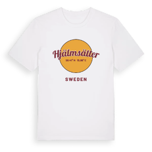 Hjälmsätter cirkel t-shirt – ekologisk bomull t-shirt från Pinshirt