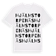 Hjälmstorpe näs ordlek t-shirt