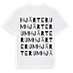Hjärterum ordlek t-shirt