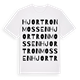 Hjortronmossen ordlek t-shirt