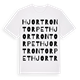 Hjortrontorpet ordlek t-shirt
