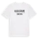 White t-shirt med Hjulerum i Sverige t-shirt