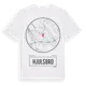 White t-shirt med Hjulsbro t-shirt