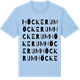 Blue Soul t-shirt med Höckerum ordlek t-shirt