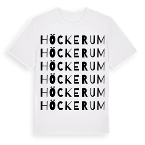 Höckerum ordlek t-shirt – ekologisk bomull t-shirt från Pinshirt