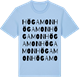 Blue Soul t-shirt med Höga mon ordlek t-shirt