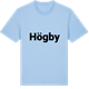 Blue Soul t-shirt med Högby fetstil t-shirt