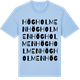 Blue Soul t-shirt med Högholmen ordlek t-shirt