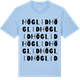 Blue Soul t-shirt med Höglid ordlek t-shirt