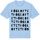 Blue Soul t-shirt med Högloftet ordlek t-shirt