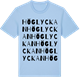 Blue Soul t-shirt med Höglyckan ordlek t-shirt