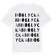 Höglyckan ordlek t-shirt
