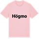 Pink Cotton t-shirt med Högmo fetstil t-shirt